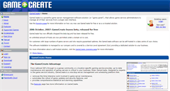 Desktop Screenshot of gamecreate.com